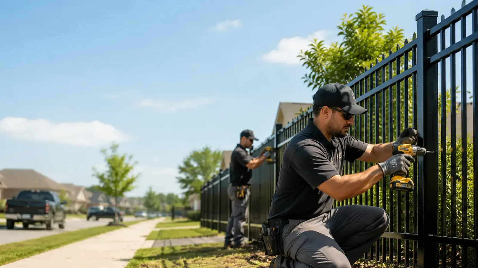 Metal Fence Installation in Klondike, TX